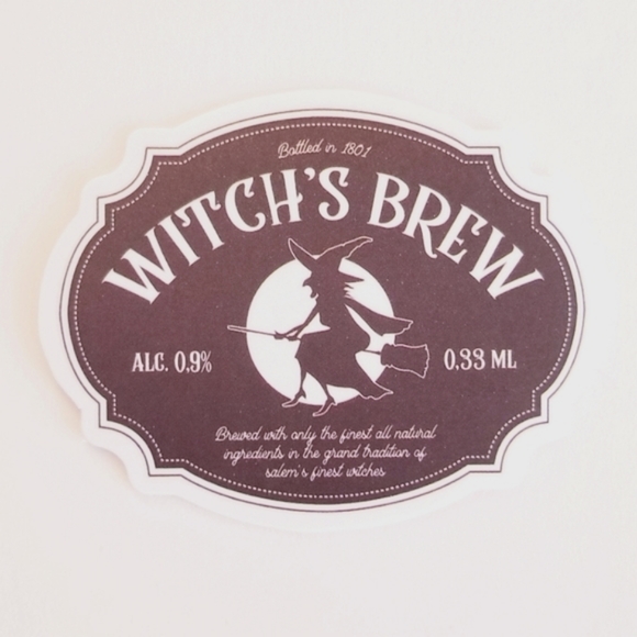 10/$10 Witch's Brew Sticker - Picture 1 of 1